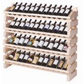 Modularack  Pro Natural Full Display Unit (48 Bottle Rack)